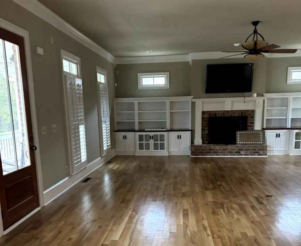 Interior Painting in Marietta GA 1 Freshly painted bedroom walls by expert painters in Marietta GA